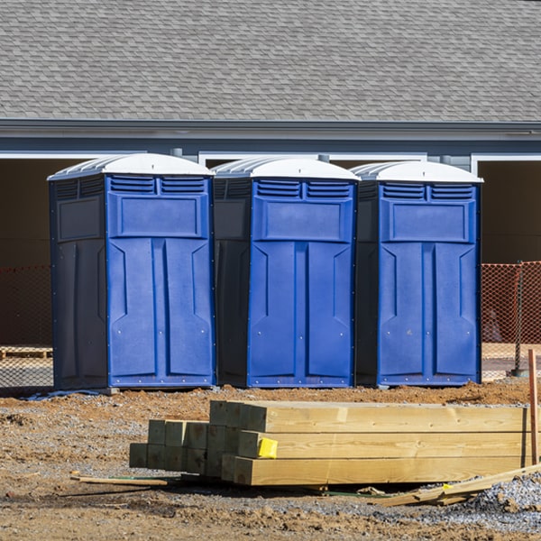 what is the cost difference between standard and deluxe porta potty rentals in Whitesboro NJ